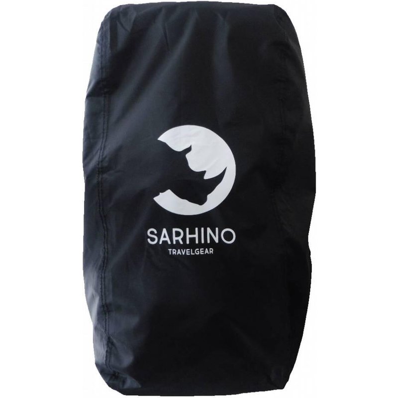 Sarhino Shield Flugtasche und Regenhülle für Rucksäcke 50 bis 100 L – schwarz
