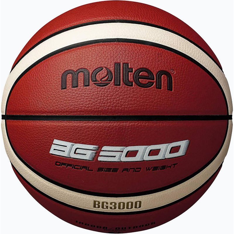 "BG3000" Basketball Damen und Herren Braun/Weiß/Schwarz/Schwarz 6