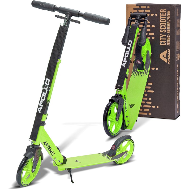 Klappbarer City Roller Artemis - höhenverstellbarer Tretroller