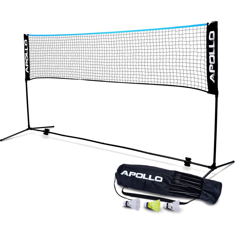 Apollo Netz 300 cm höhenverstellbar – Badminton, Volleyball & Beachball