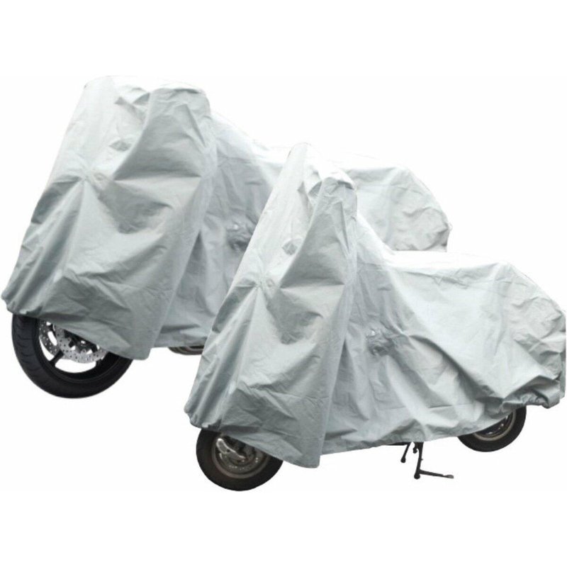 Schutzhülle für Fahrrad/Motorrad Silbergrau 246 x 127 cm
