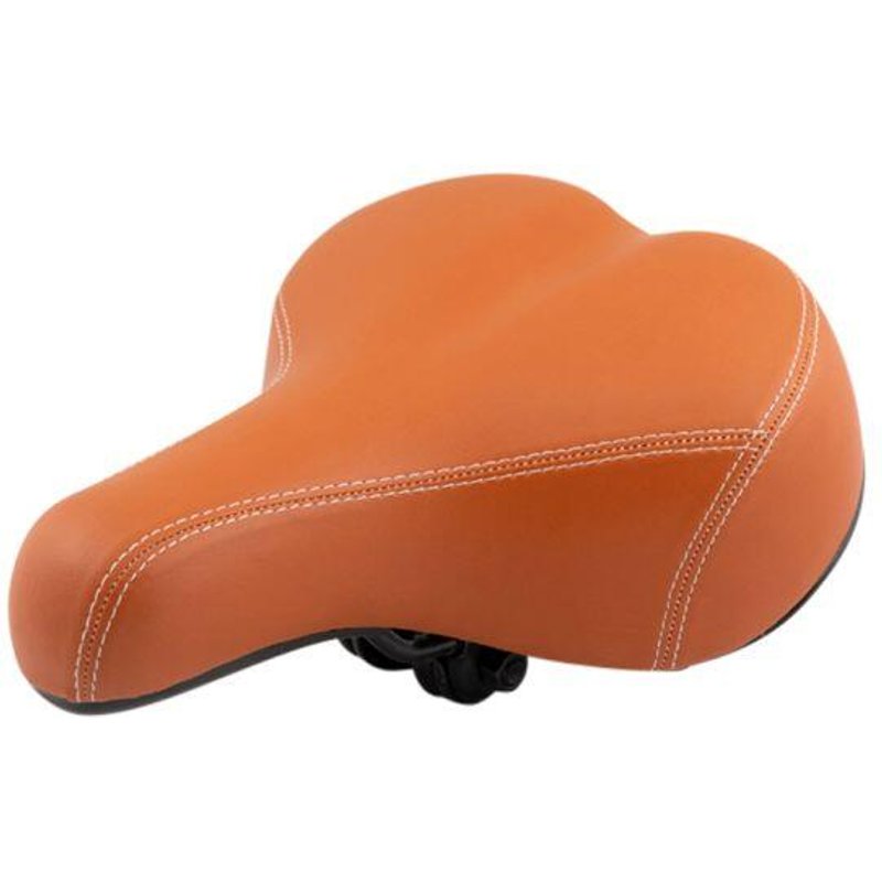Fahrradsattel Braun - Selle Comfort Gelsattel Herren/Damen