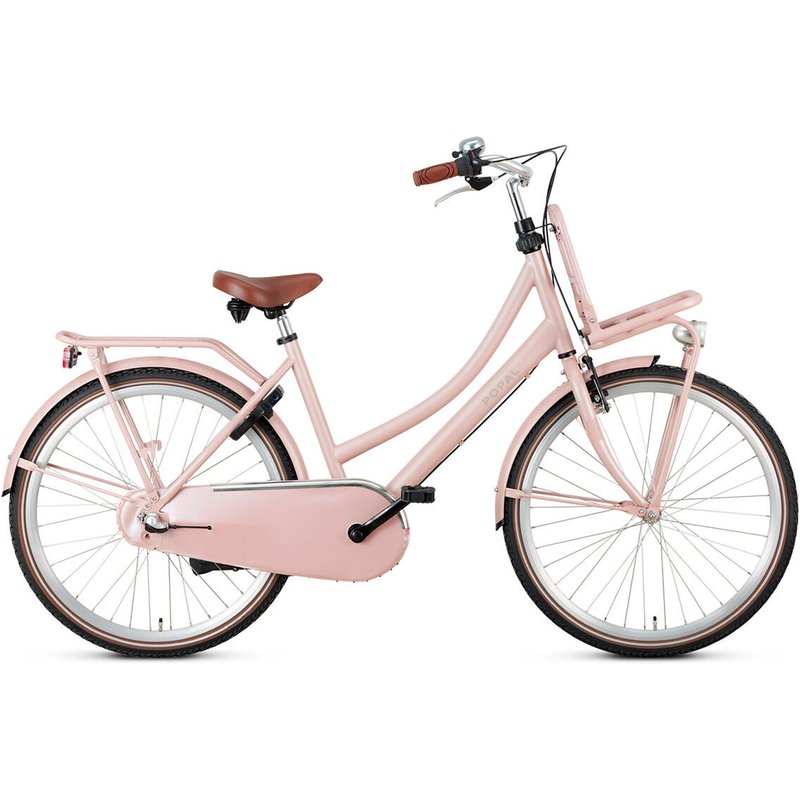 Popal Daily Dutch Basic+ N3 - Kinder Hollandrad - Citybike - 26 Zoll - Lachsrosa