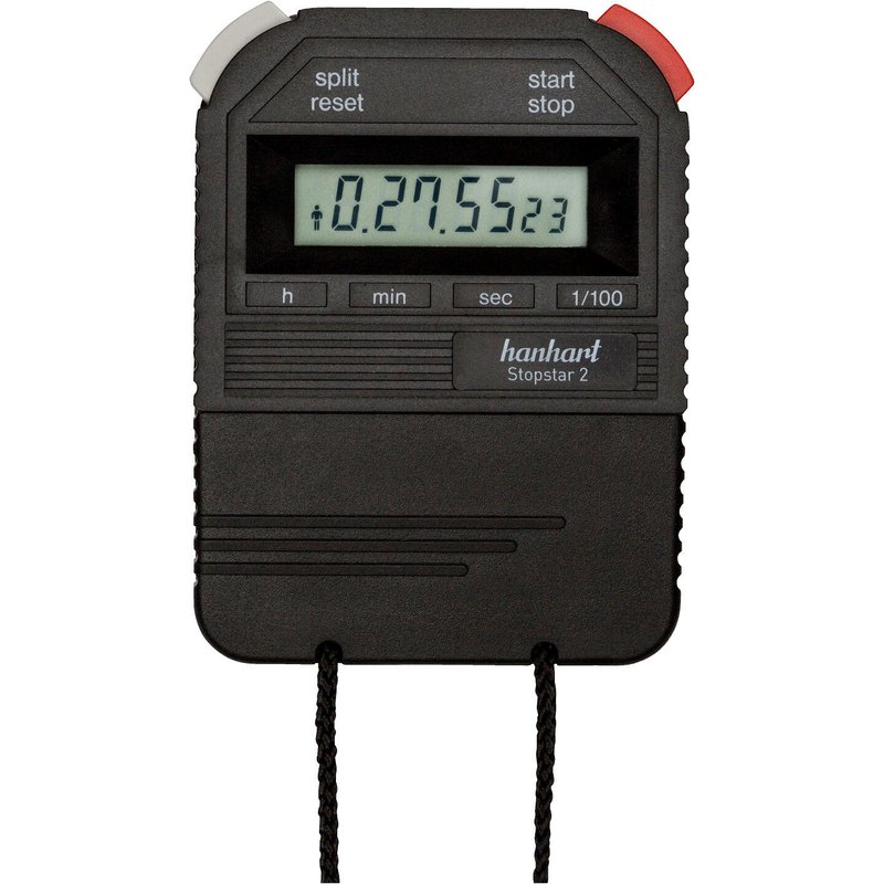 Stoppuhr Stopstar 2 Schwarz Leichtathletik Unisex Schwarz