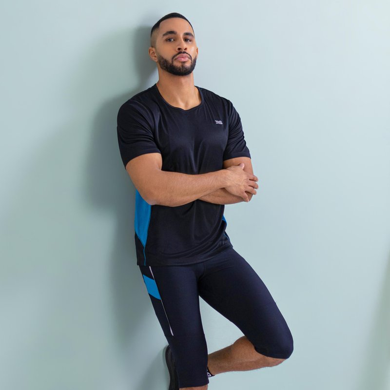 Herren PONTUS Atmungsaktive 3/4 Lauftight | Nachhaltig & fair