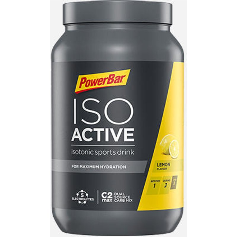 Isoactive Lemon 1320 g - Isotonisches Sportgetränk 5 Elektrolyte Pulver