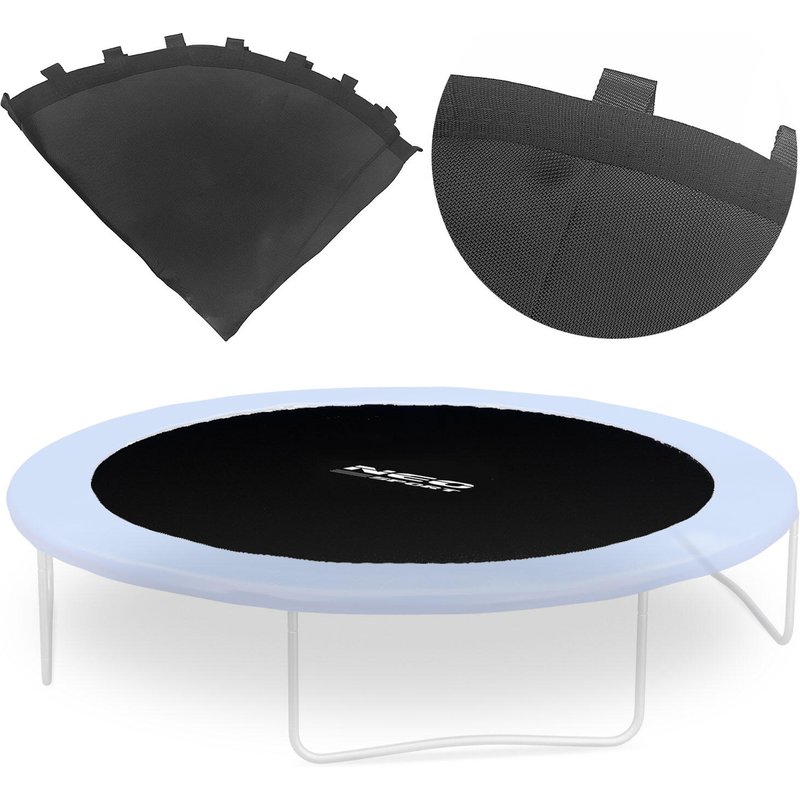 ÜBERSCHRIFT Gymnastik Sprungtuch - 4, 5ft schwarz