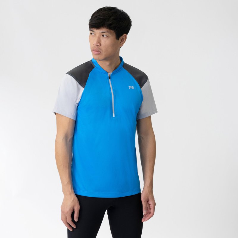 Herren ENFYS Laufshirt mit Zip