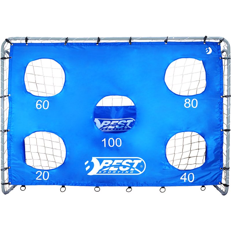 Best Sporting 11084 Fußballtor 240 x 170 Tor m Torwand 5 Schussloecher