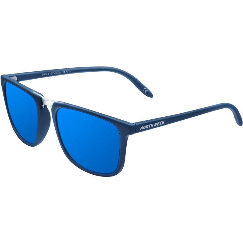 NORTHWEEK - Sonnenbrillen für Herren und Damen - SHELTER DARK BLUE POLARIZED