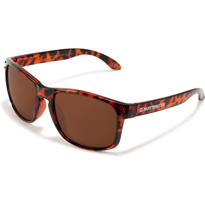 NORTHWEEK - Sonnenbrillen für Herren und Damen - BOLD BROWN AMBAR POLARIZED