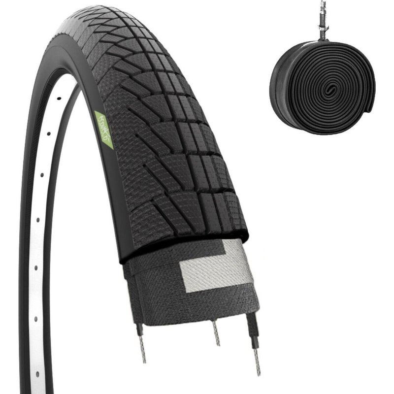 Reifen 14x1.75 (47-254)+Schlauch, Fahrradreifen 14 x 1.75 Kinder Citybike EV