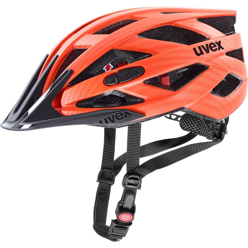i-vo cc carbon look orange Erwachsenen Unisex Fahrrad Bike Rad MTB Rennrad Helm
