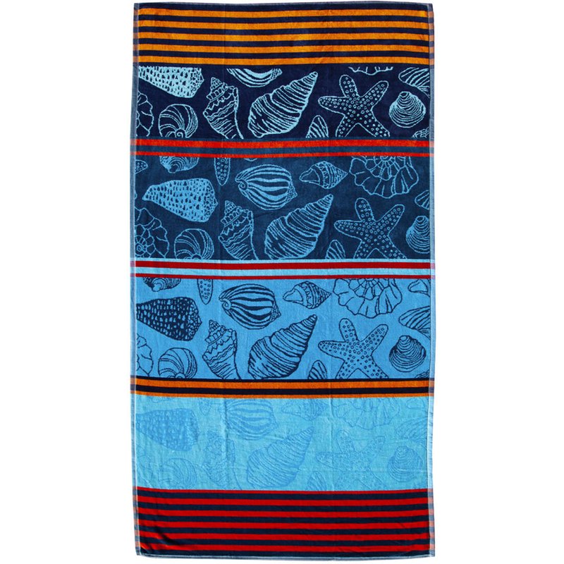 NAUTILUS KORALLENJACQUARD-STRANDTUCH