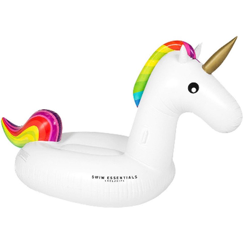 Swim Essentials Luxury Ride-on Einhorn 142x 137 x 97 cm