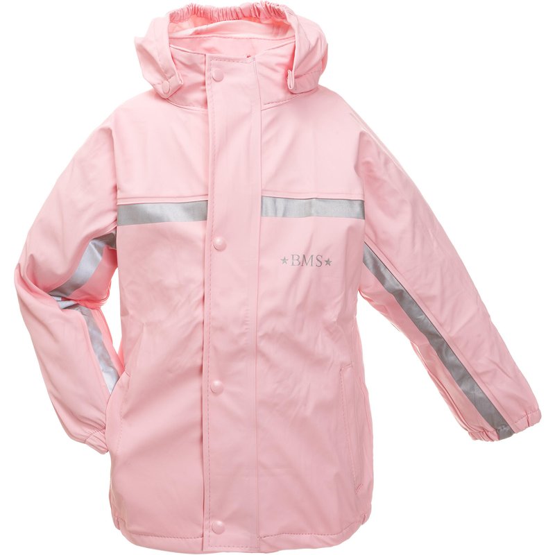 BMS Matschjacke - Regenjacke für Mädchen - 100% wasserdicht Kinder