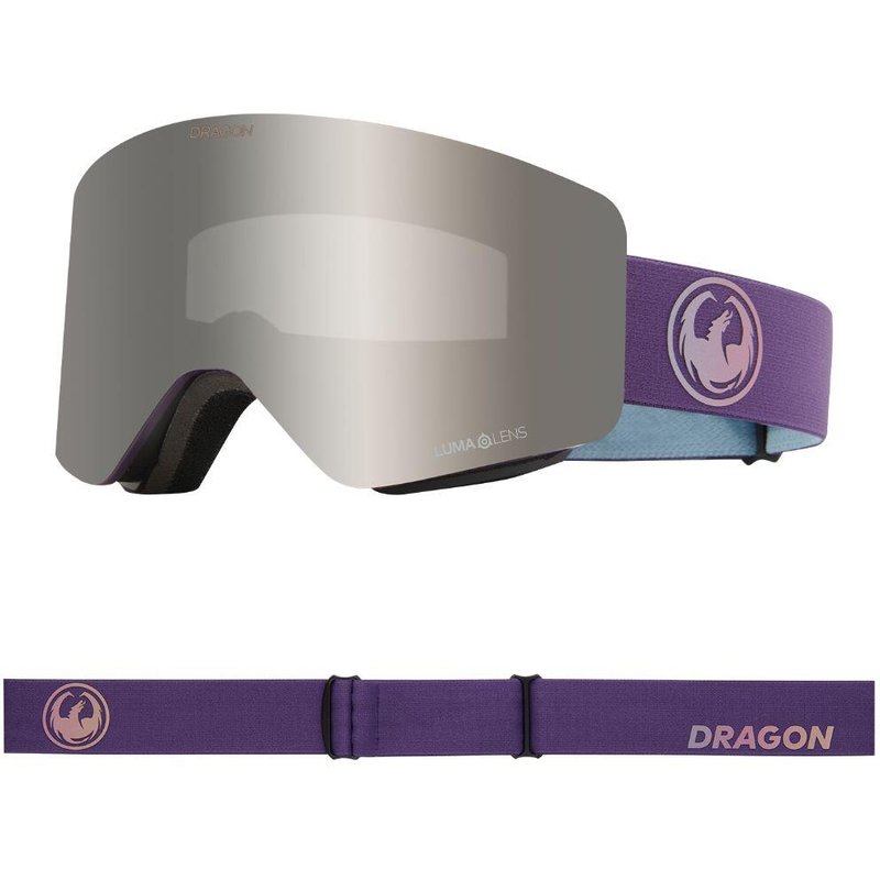 R1 OTG Unisex Skibrille - Deep Plum/LL Silver Ionized & LL Amber