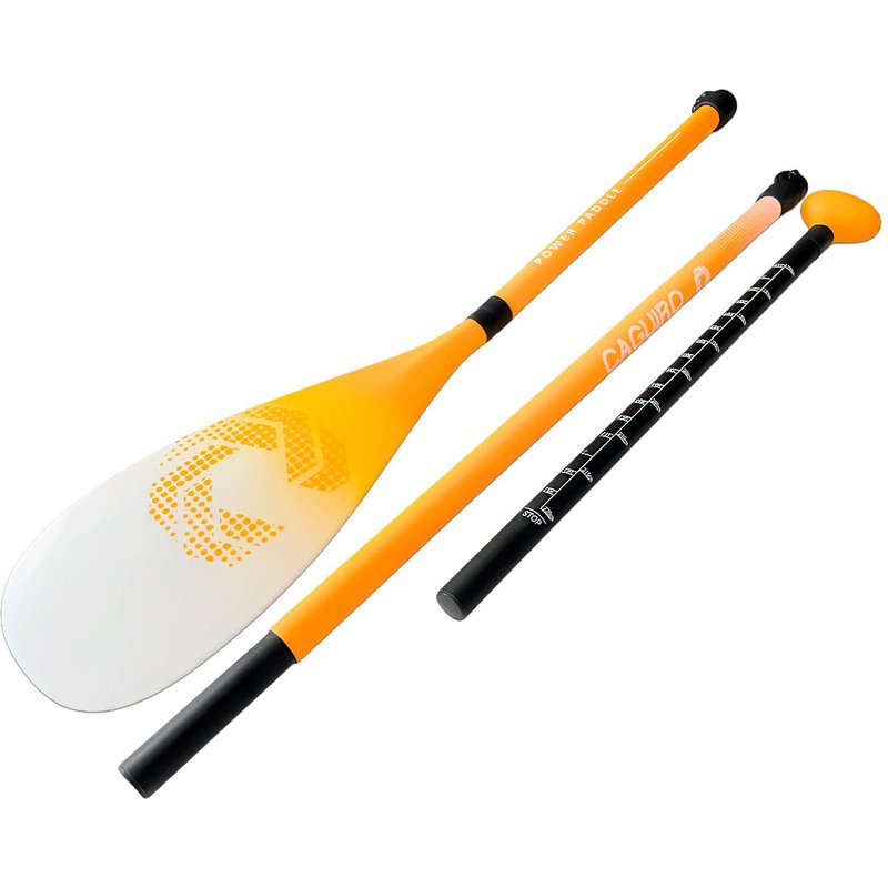 SUP Paddel 3-teilig Carbon/Fiberglas 180-220 cm – Stand Up Paddle Paddel Mango
