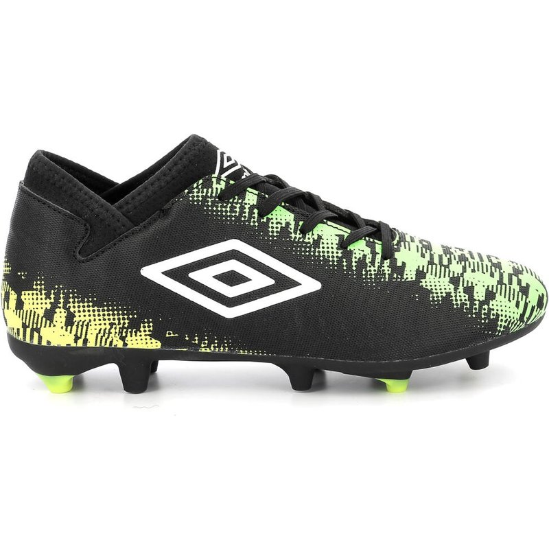 Umbro Form Net Fußballschuhe für Jungen Schwarz/Gelb