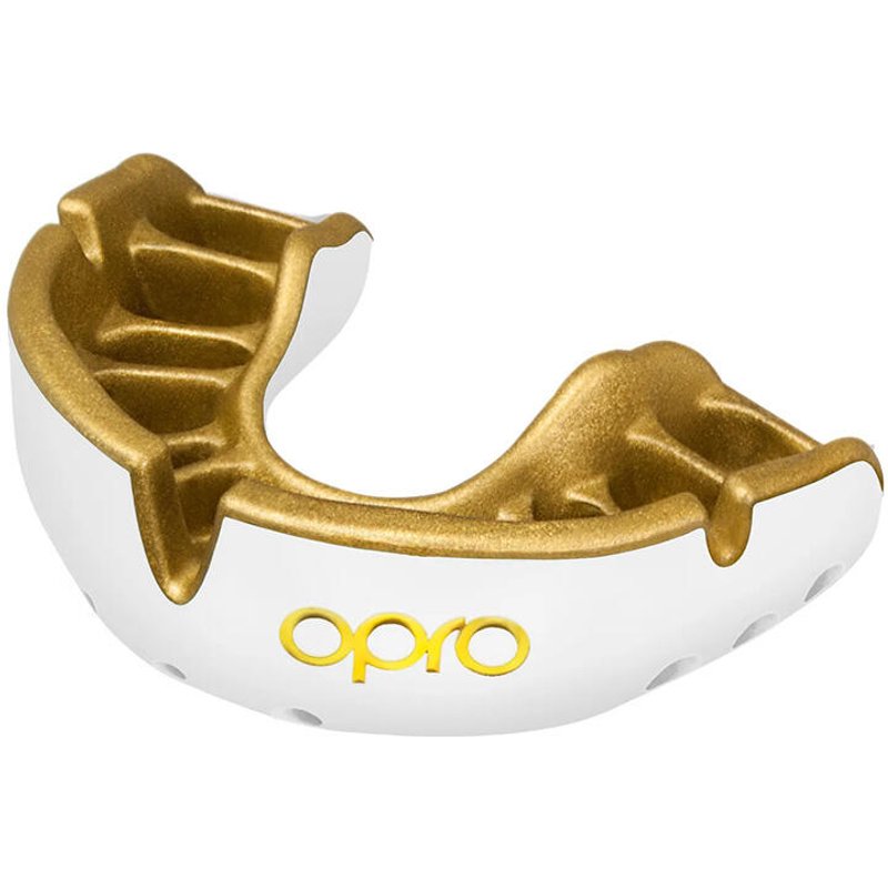 Mundschutz Opro Gold Ultra Fit Weiß Und Gold