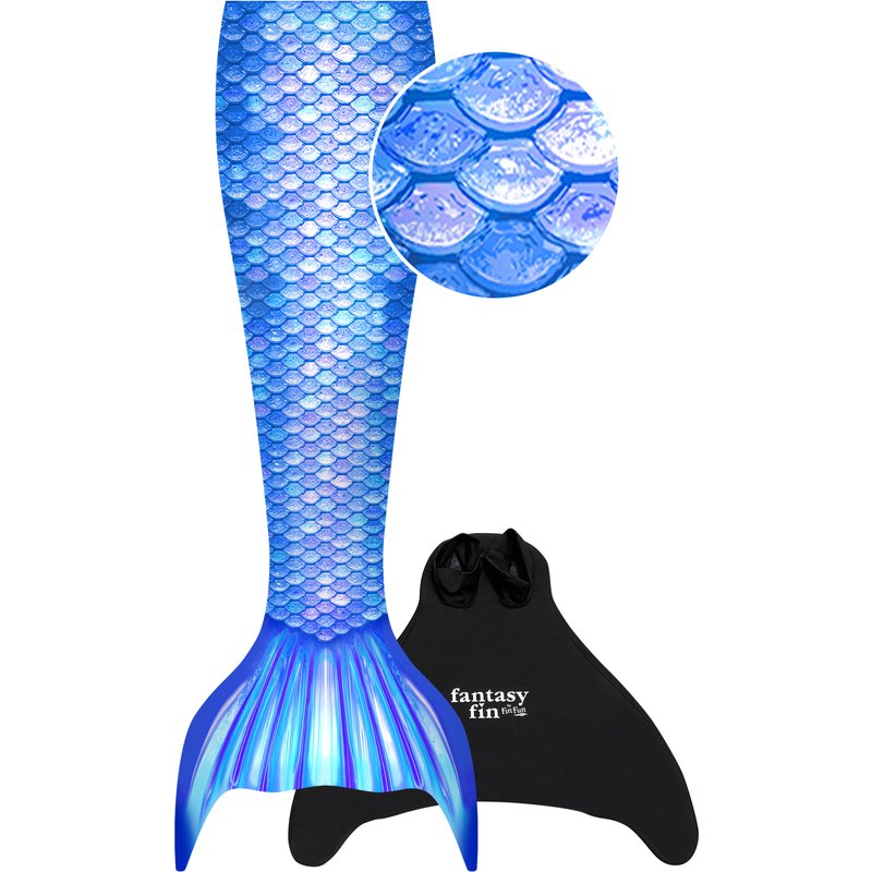 Fin Fun Meerjungfrau FANTASY BLAU S/M