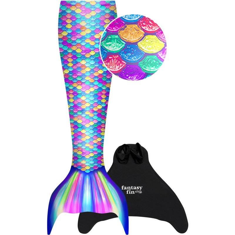 Fin Fun Meerjungfrau FANTASY RAINBOW S/M