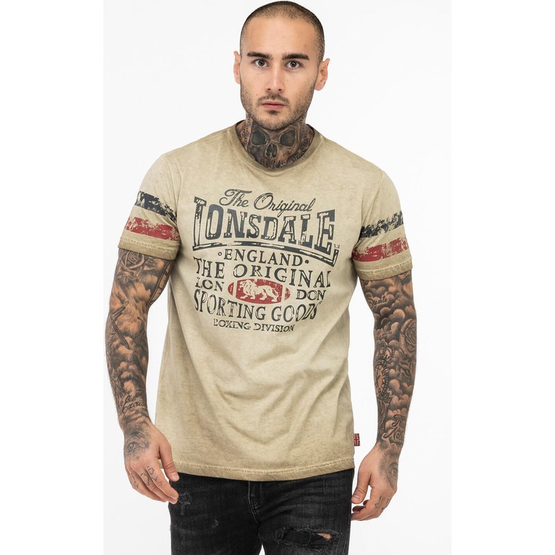LONSDALE Herren T-Shirt normale Passform SKELD