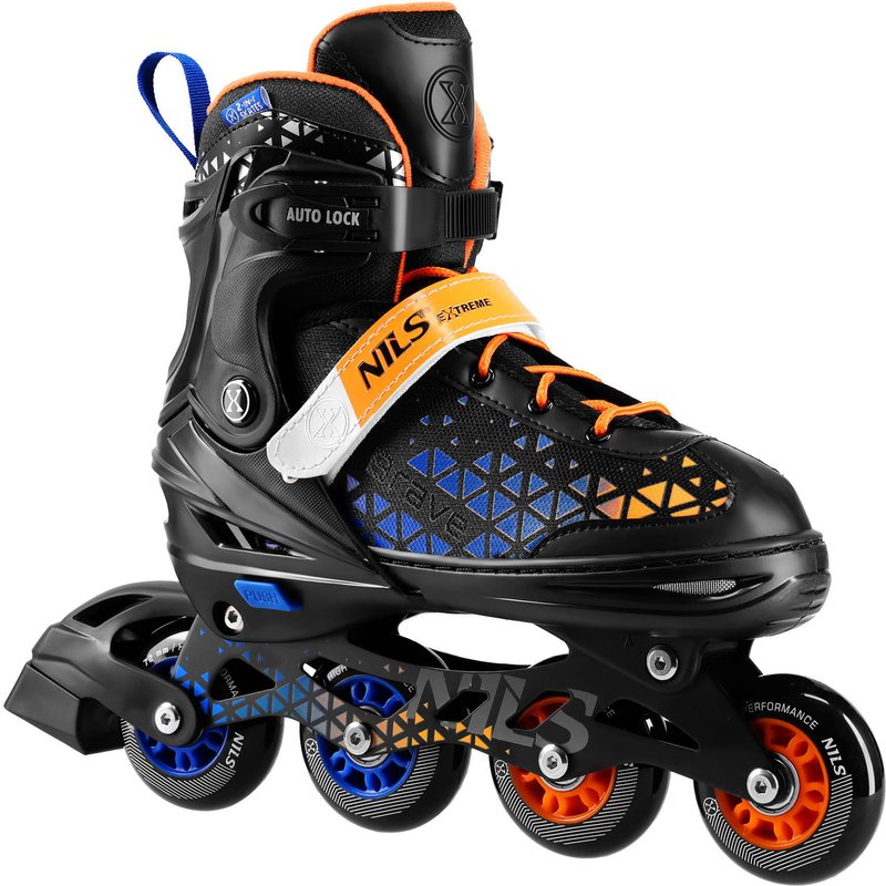 Inline-Skates mit Hockey-Skate-Platte Brave Nils Extreme NH18190A 2-in-1