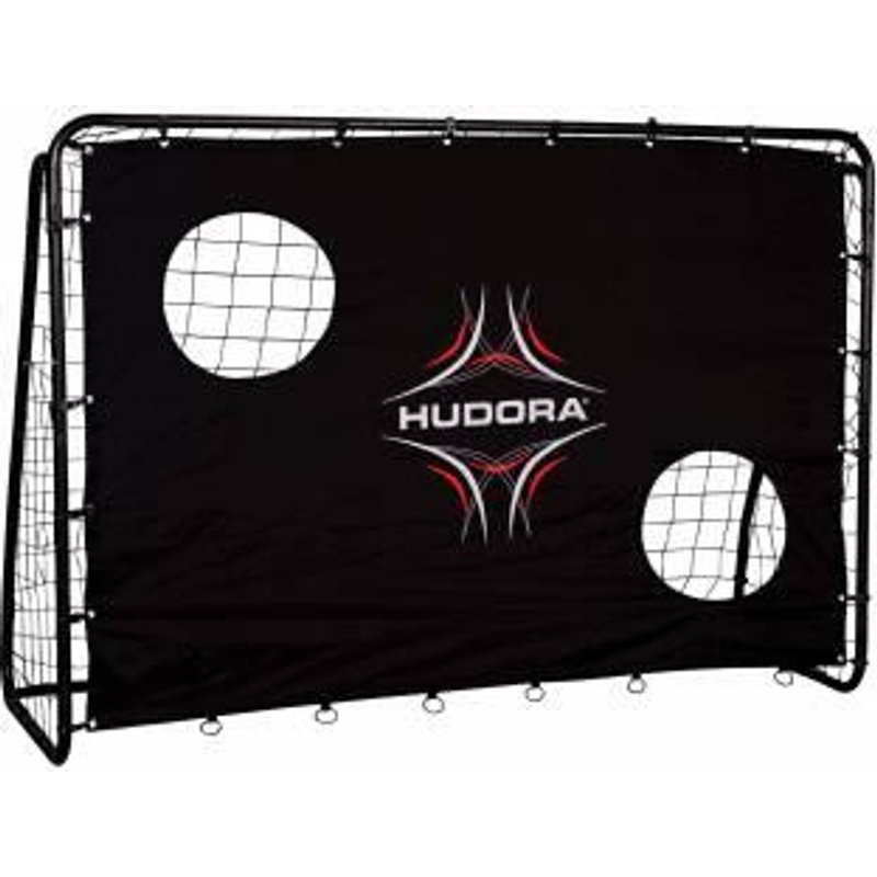 Hudora 76922 Fußballtor Freekick + Torwand 213 x 152cm