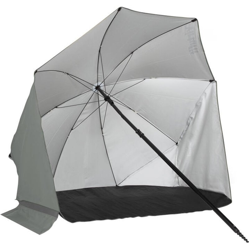 Strandschirm – Windschutz – 160 cm – Grau