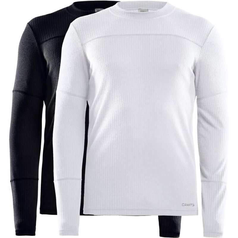 Thermoshirt Craft Core 2-PACK BASELAYER TOP Herren schwarz/weiß