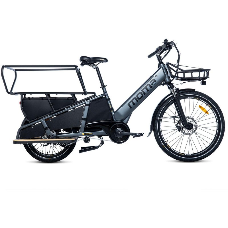 E-Lastenfahrrad Cargobike, Longtail, SHIMANO 7v, Autonomie bis 90km