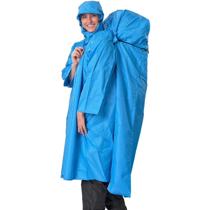 LOWLAND Backpacking Poncho - 100% wasserdicht - atmungsaktiv