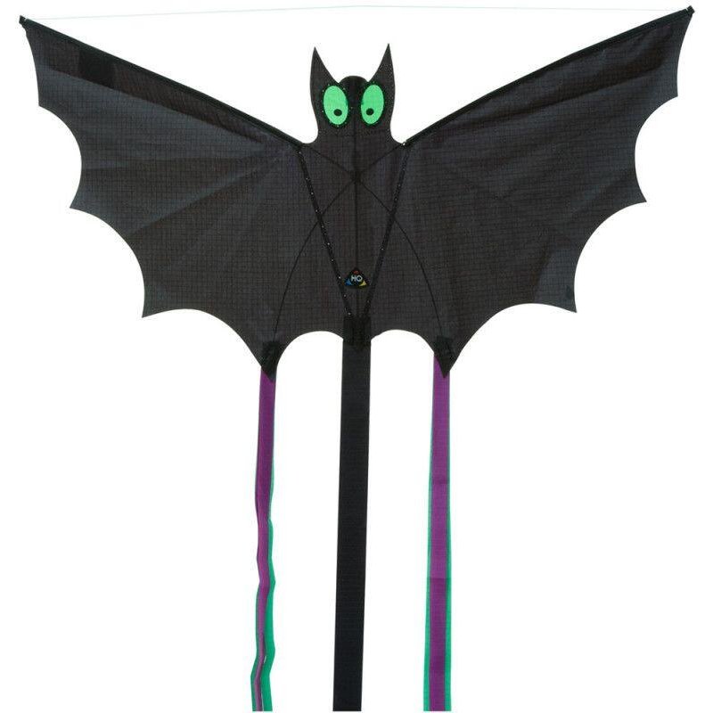 Kinderdrachen HQ Bat Black S 100039 Schwarz 60 x 30 cm