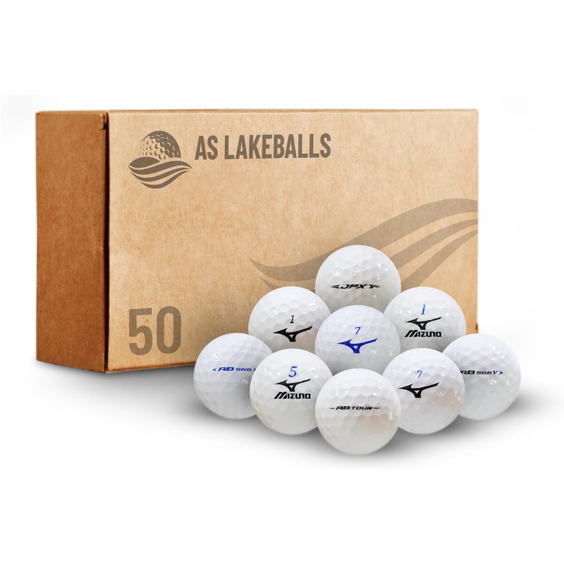 50 Stück Mizuno Mix AA-AAA Lakeballs