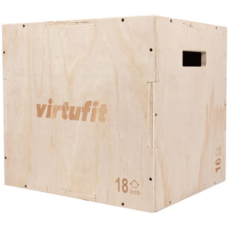 Plyo Box aus Holz - 3-in-1 - Klein - Jump Box - Sprungbox