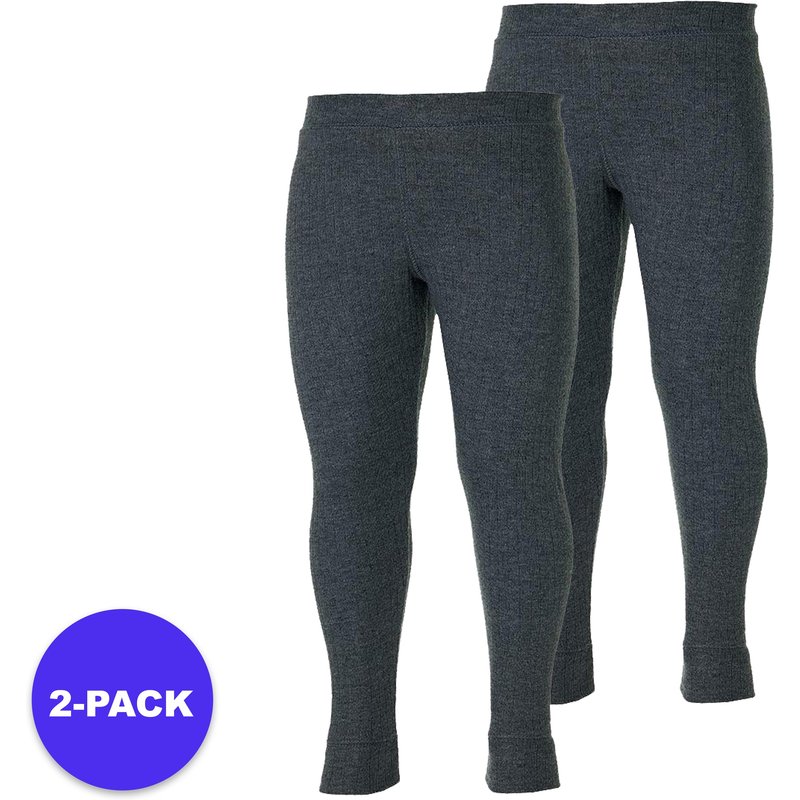 Heatkeeper - Thermohose für Kinder - Anthrazit - 2 Stück