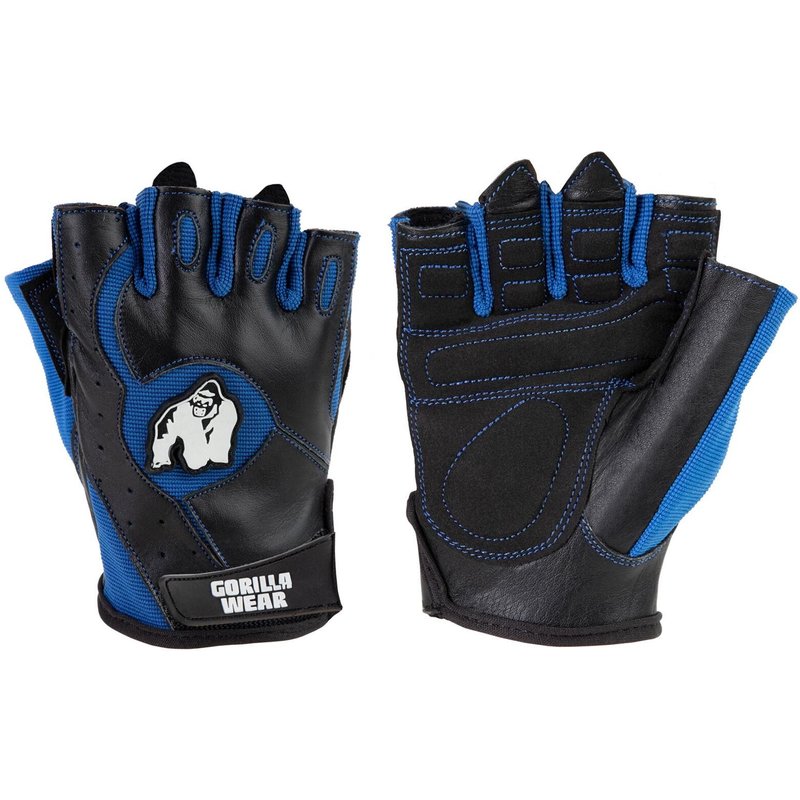Mitchell Trainingshandschuhe - Schwarz/Blau