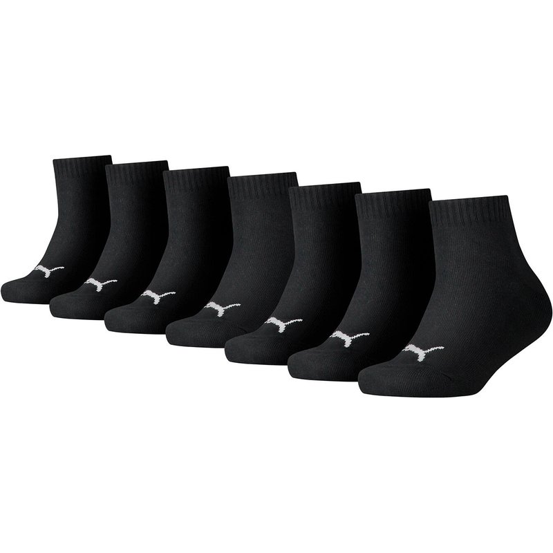 Puma KIDS Quarter Socken Sneaker Gr. 23 - 42 für Mädchen und Jungen 7 Paar