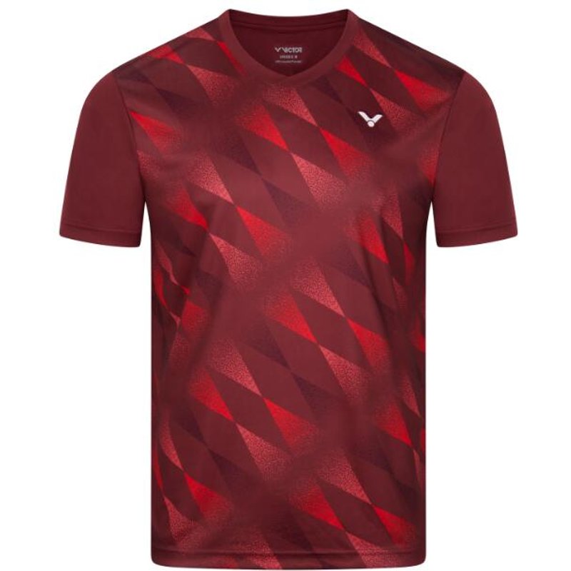Herren - Badminton - T-shirt - leicht, atmungsaktiv - T-43102 D - Rot