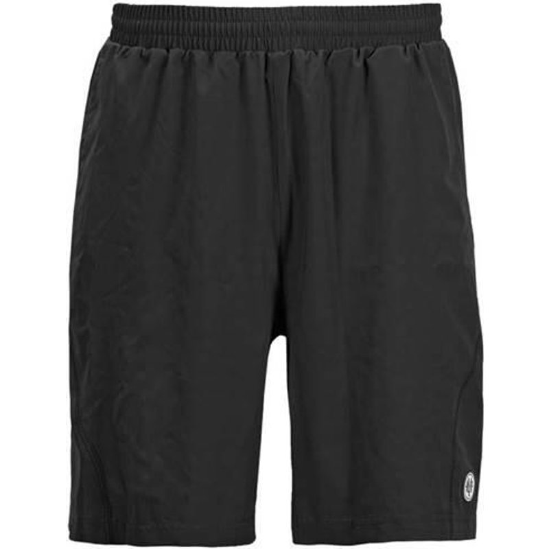 LET Shorts Herren kurze Trainingshose OLIVER – Atmungsaktiv, Schwarz