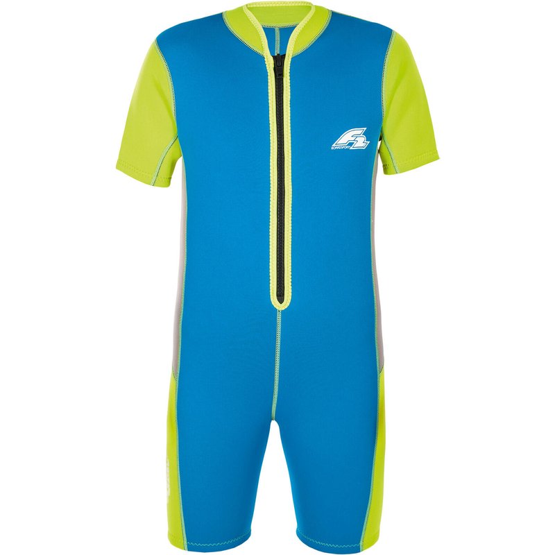 F2 Junior Neopren Anzug Neo - Kid 3 mm 10 yrs Blau