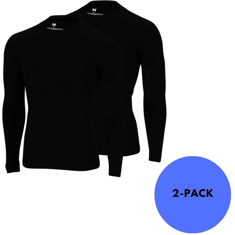 Xtreme - Thermo (Unter-)Shirt Herren - Schwarz - 2 Stück - Thermobekleidung