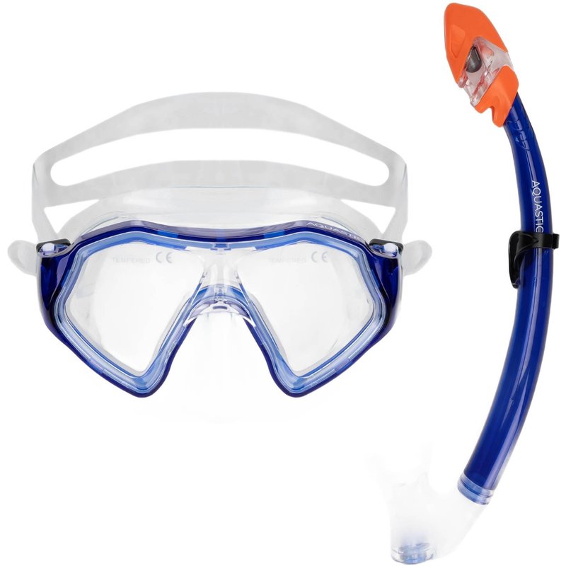 AQUASTIC Shelly Kinder-Schnorchelset