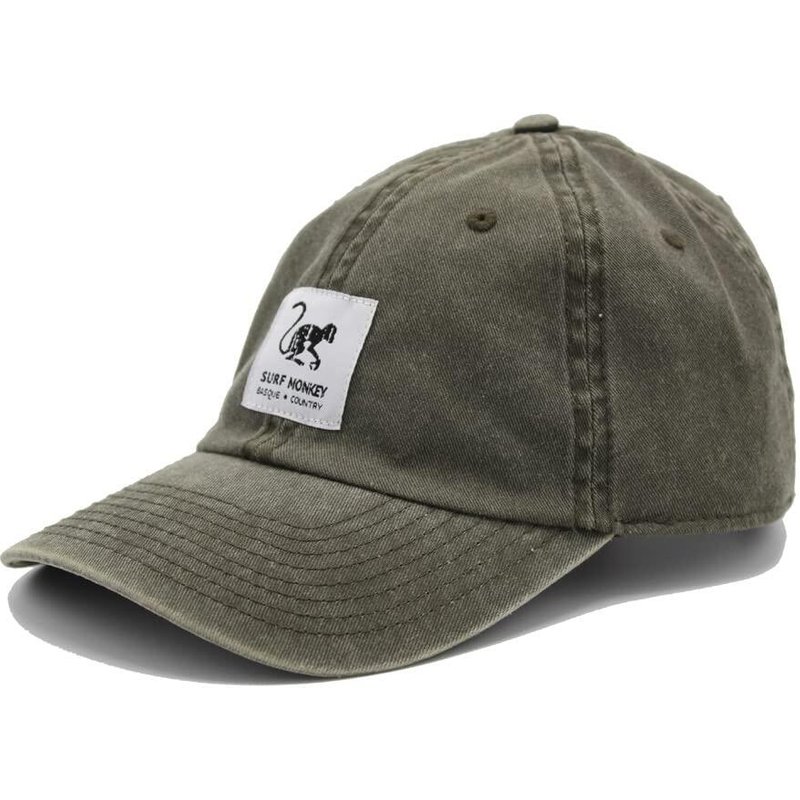 Baseball Cap - Used-Look - Ohne Struktur / Erwachsener (Grün)