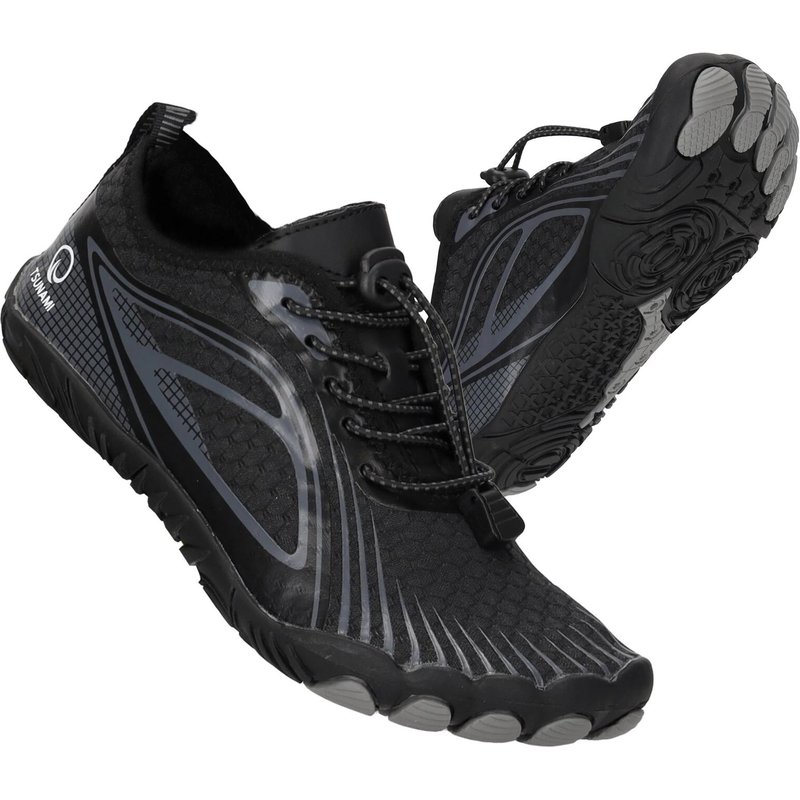 Badeschuhe Wasserschuhe Aquaschuhe Rutschfest Strandschuhe Unisex TSUNAMI