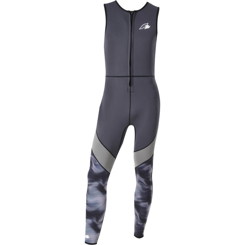 F2 Herren Neopren Anzug Wave Longjohn 2,5 mm M Anthrazit