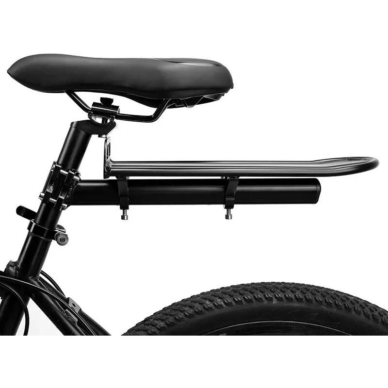 Fahrradgepäckträger – 9 kg – Schwarz – MTB Rennrad Gepäckträgerverlängerung