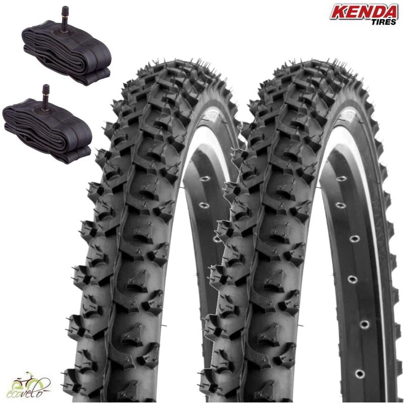 2 Reifen 20x1.75 (47-406) +Schläuche, Reifen mtb 20 x 1.75 Kinder 20'' EV