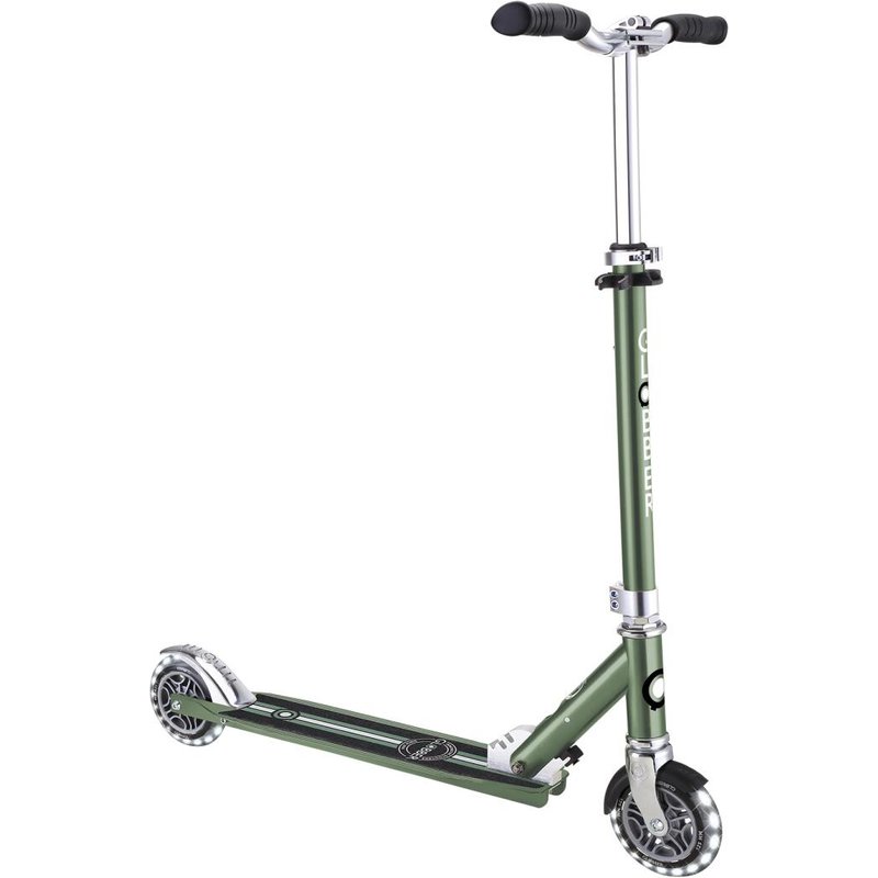 2-Rad-Scooter FLOW ELEMENT LIGHTS – Olivgrün